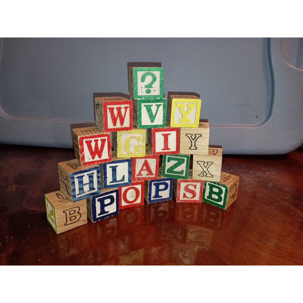 Letter Wooden Blocks